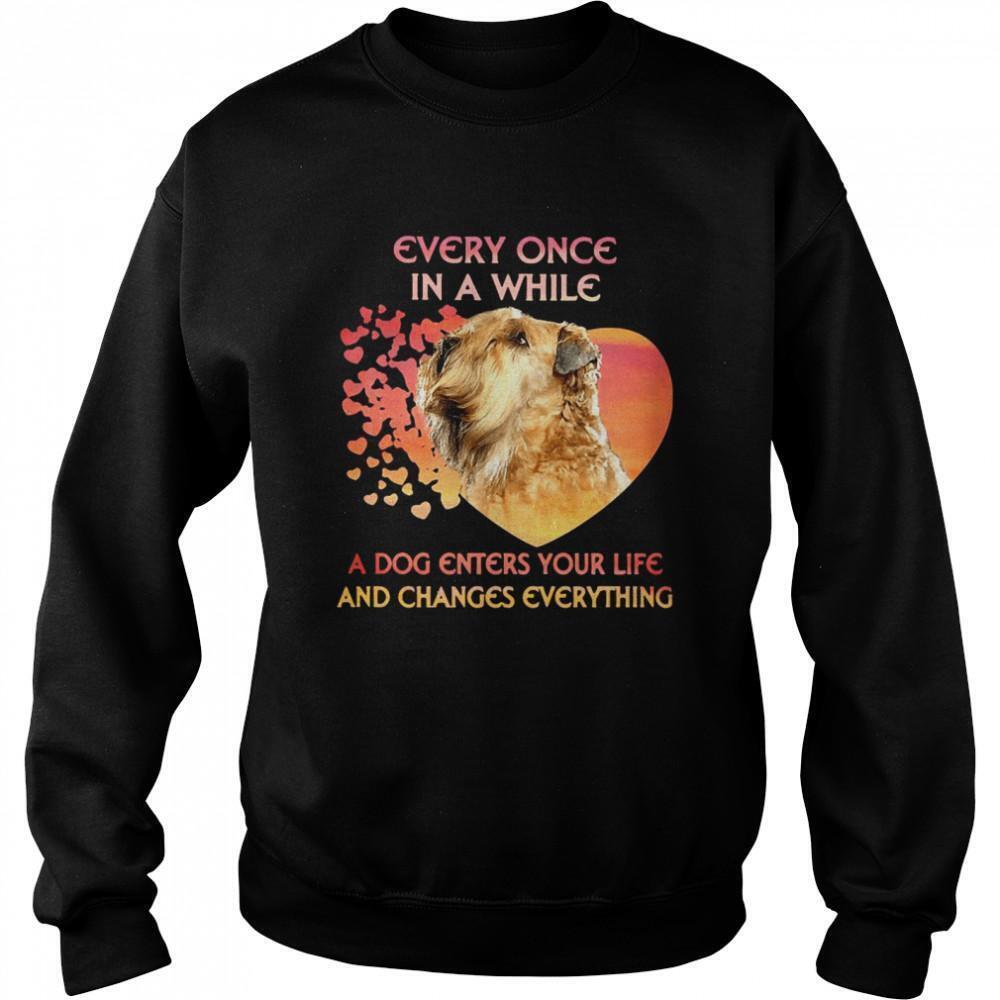 Shih Tzu Every Once In A While A Dog Enters Your Life  Sweatshirt